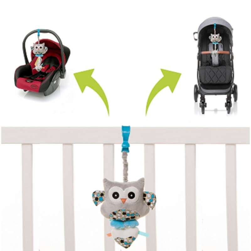 4BABY Stroller Toy - Pink