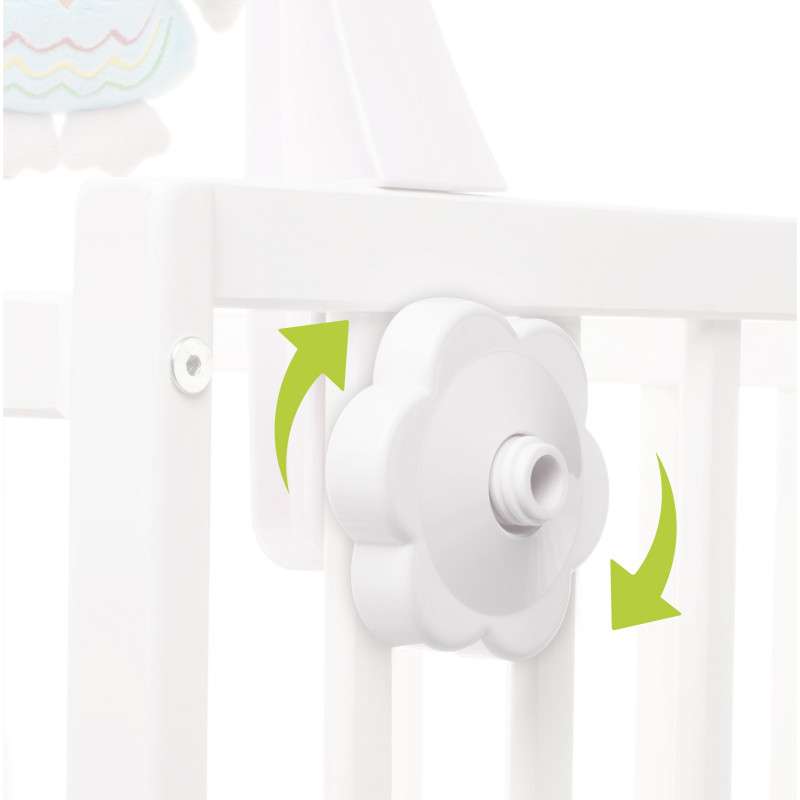4BABY Crib Carousel - Pink