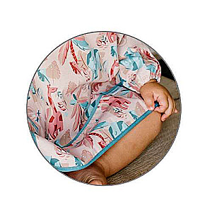 BABYONO JUNGLE Bib with Long Sleeves - 85x42cm