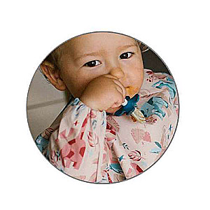 BABYONO JUNGLE Bib with Long Sleeves - 85x42cm