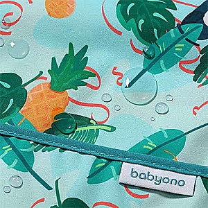 BABYONO JUNGLE Bib with Long Sleeves - 85x42cm