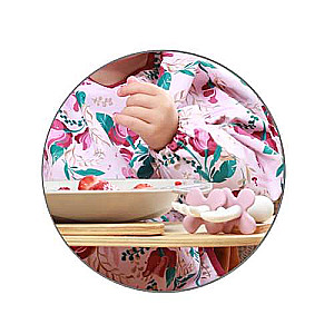 BABYONO FLORAL Long Sleeve Bib - 85x42cm