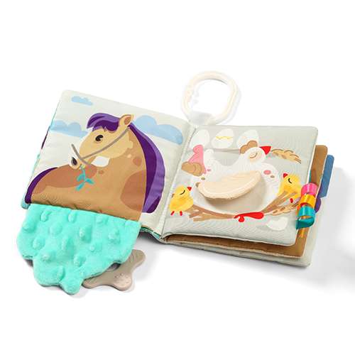 BABYONO FARM soft book