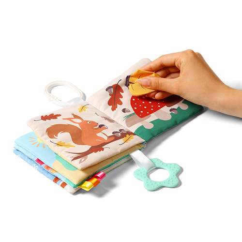 BABYONO SEASONS soft book