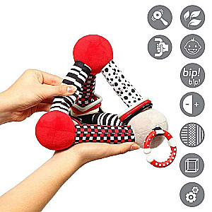 BABYONO Developmental Soft Toy - Pyramid
