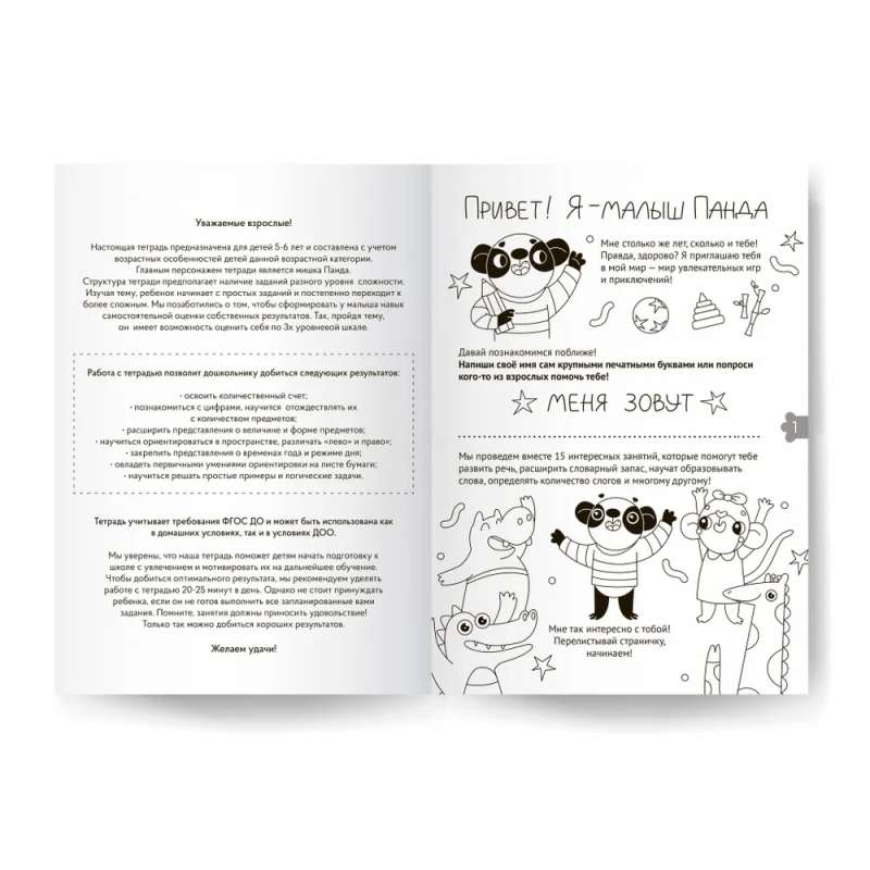 Workbook "Developing Speech". Preparing for School