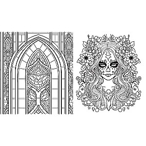 I Love Coloring GOTHIC