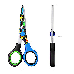 ErichKrause Junior Decor Funny Monsters Scissors, 13 cm