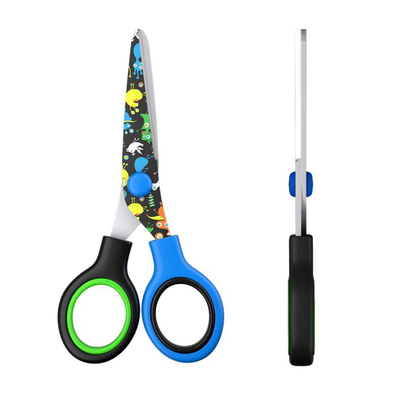 ErichKrause Junior Decor Funny Monsters Scissors, 13 cm