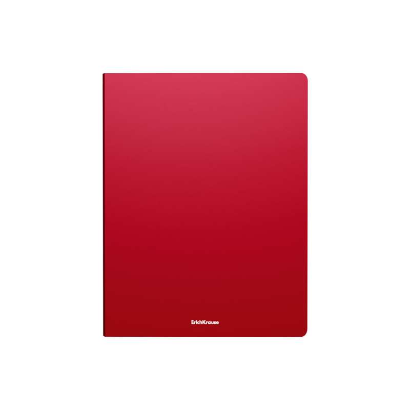 A4 Ring Folder ErichKrause, Matt Classic, 24mm, red