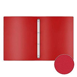 A4 Ring Folder ErichKrause, Matt Classic, 24mm, red