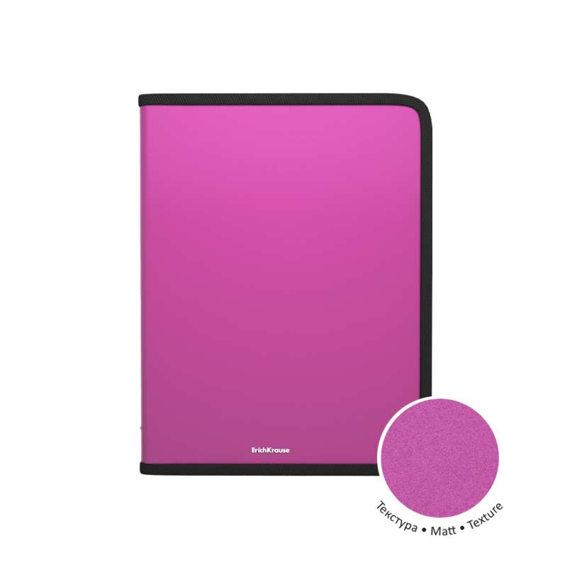 A4+ Zipper Folder for Notebooks Matt Vivid, mix