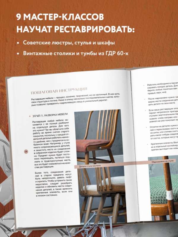 Restoration in Details. The Basics of Domestic Restoration from Antique Chairs to Soviet Chandeliers