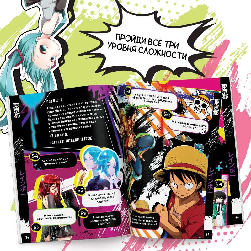 Anime Quiz Book, A5