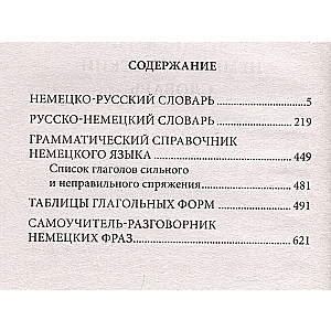 Large German-Russian Russian-German Dictionary