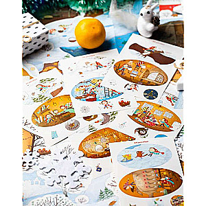 Once Upon a Time in the New Year Garden. Advent Calendar