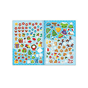 Book of 250 Stickers Animals Waiting for the New Year