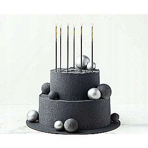 Candle Set - Ombre 6pcs 3x3x170mm
