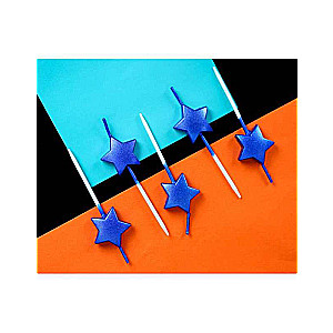Candle Set - Stars 5pcs