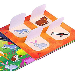 Cardboard Book with Windows. Whiskered and Tailed