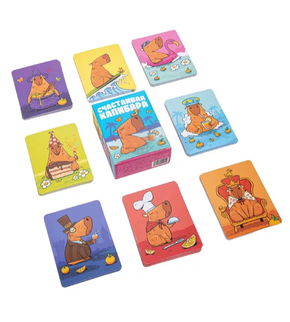 Tabletop card game - Happy Capybara