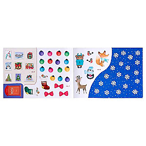 New Year Album of 100 Stickers, Snowman