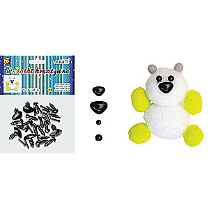 Decor for Creativity - Nose and Eyes 30 pcs