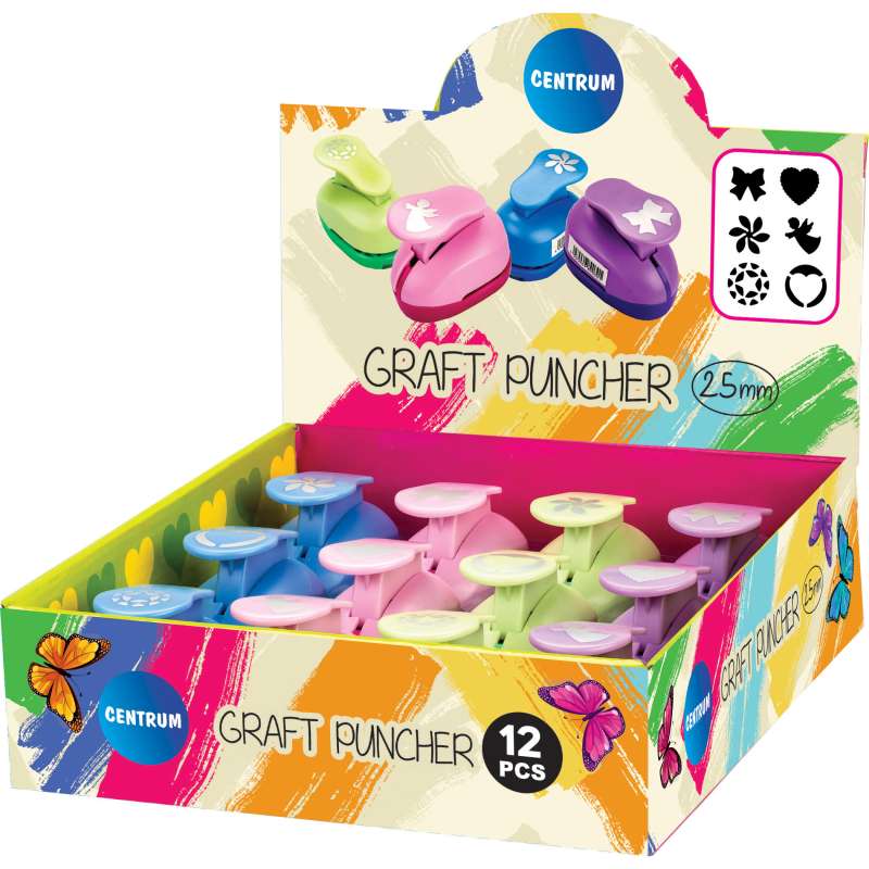 Shape Punch 25mm, Children's Creative Set