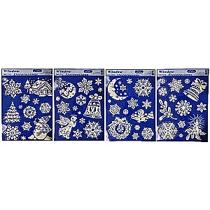 New Year window decoration sticker, mix