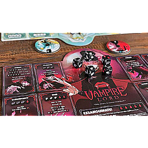 Cubes Throne Board Game. Season Two. Seraphim vs. Vampire Woman