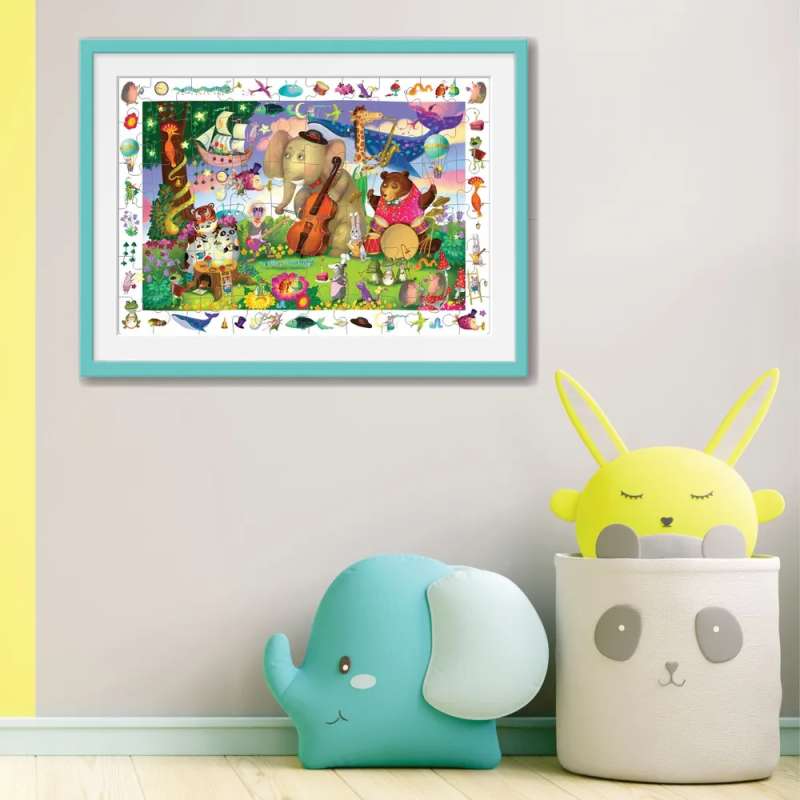 IQ Puzzle with Developing Game 60 pcs. Happy Birthday 4+
