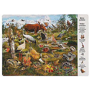 In the Animal World. Find and Show. Wimmelbuch.