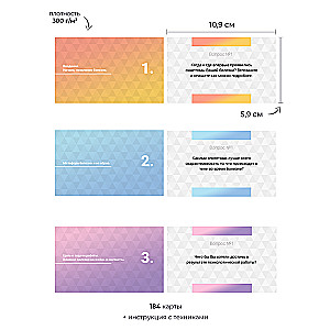 Set of Cards - Psychosomatics. Questions
