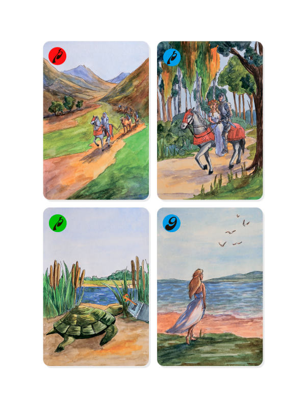 Metaphorical Associative Cards - Hero's Journey + Resource of Elements