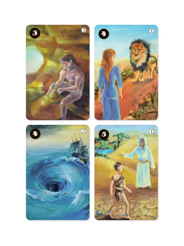 Metaphorical Associative Cards - Hero's Journey + Resource of Elements