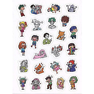 Anime. 100 Stickers