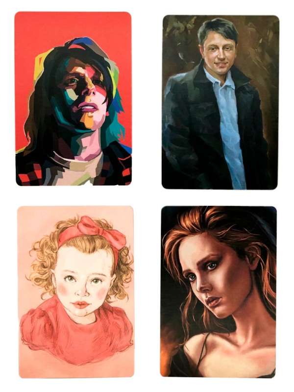 Metaphorical Associative Cards - Portraits and Faces