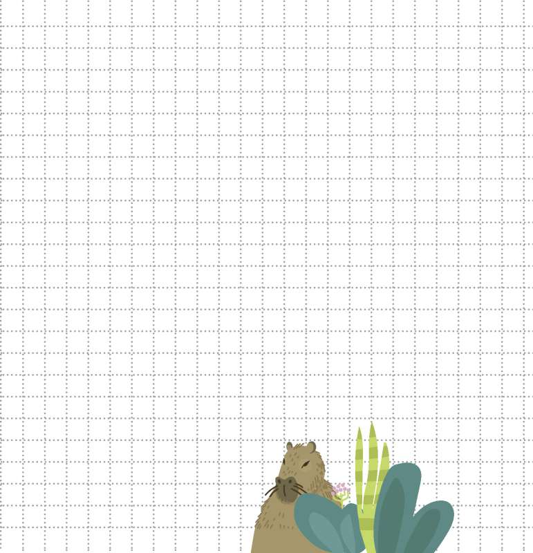 Notebook - Don’t Worry – Be CAPYBARA!