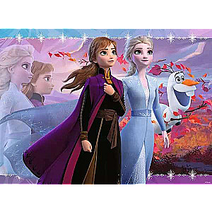 Puzzle 100 Frozen 2, glittering