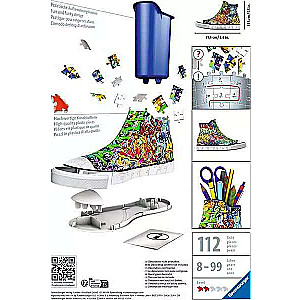 3D puzzle Pencil Holder Graffiti
