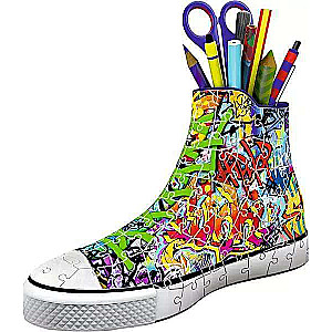 3D puzzle Pencil Holder Graffiti