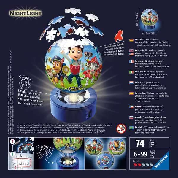 3D Puzzle Paw Patrol