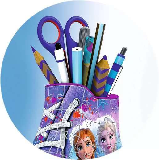3D Puzzle Pencil Holder Frozen-2