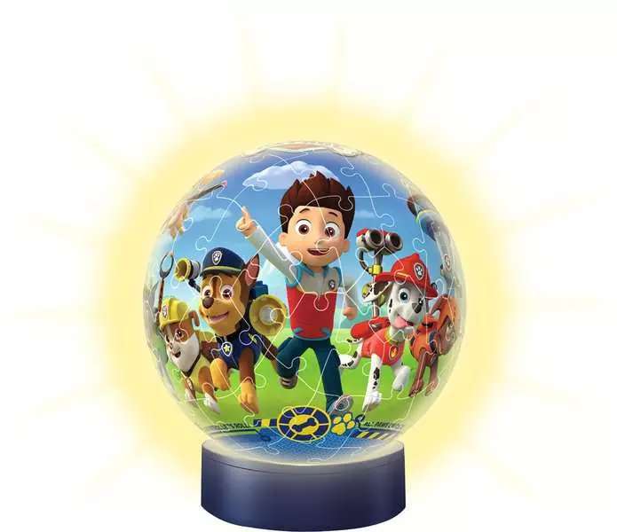 3D puzzle Paw Patrol, night light