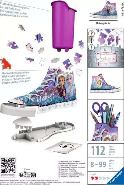 3D Puzzle Pencil Holder Frozen-2