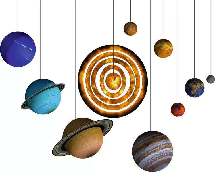 3D puzzle 540 Solar system