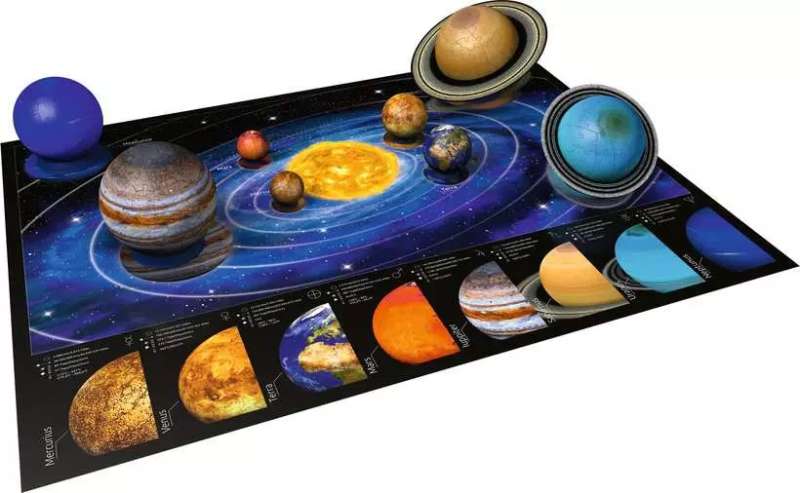 3D puzzle 540 Solar system
