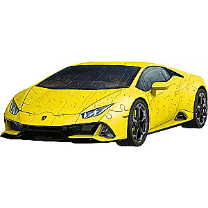 3D puzzle Lamborghini Huracan, yellow