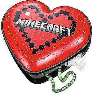 3D Puzzle Heart Minecraft