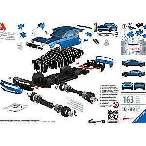 3D puzzle Dodge Challenger Hellcat